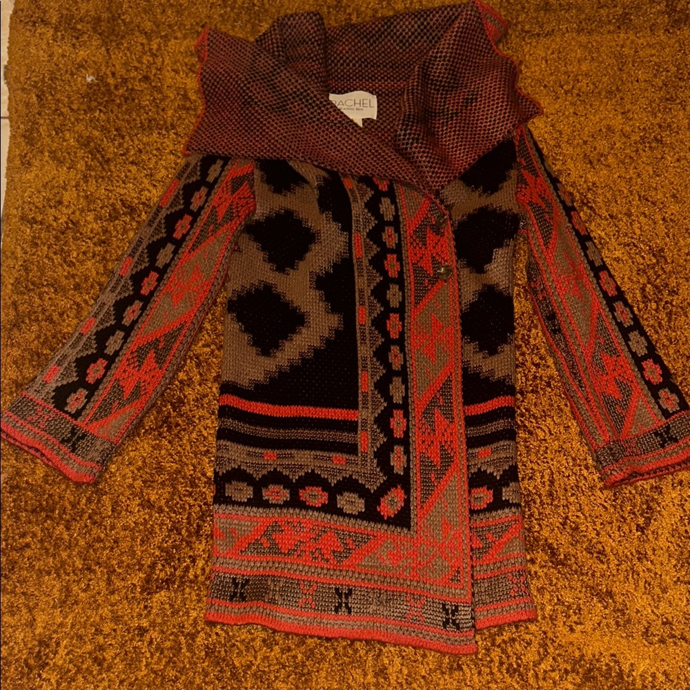 Rachel Multicolor Geometric Women's Sweater